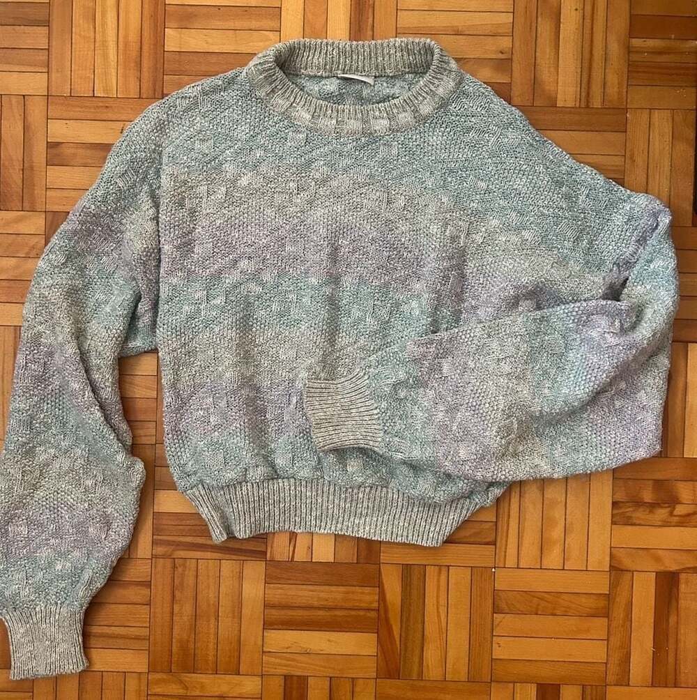 Urban Outfitters Maglificio Florence Pastel Knit Crewneck Sweater